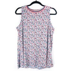 MAURICES Summer Tank Top Large Floral Print Casual